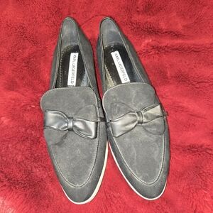 Black suede size 9- Karl Lagerfeld